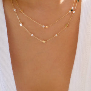Simple Pearl Necklace
