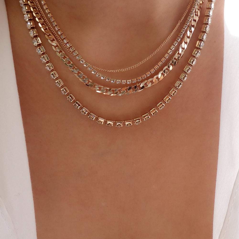 Crystal Kayla Necklace Set