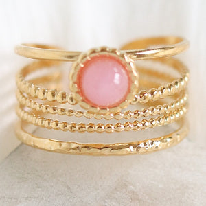 Pink Aubree Ring