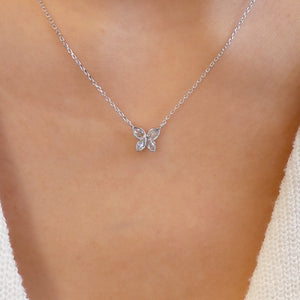 Silver Sydney Butterfly Necklace