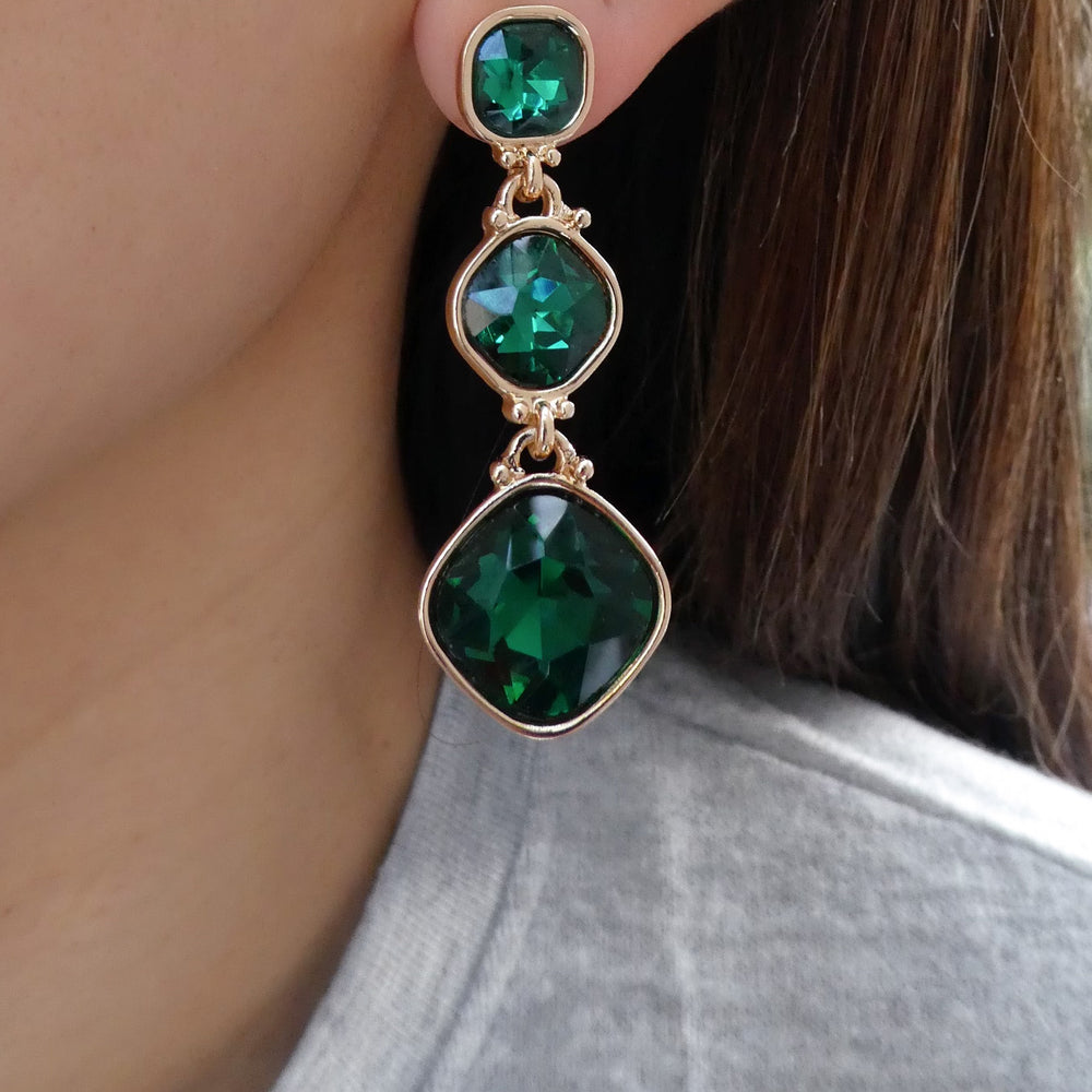 Emerald Ariana Earrings
