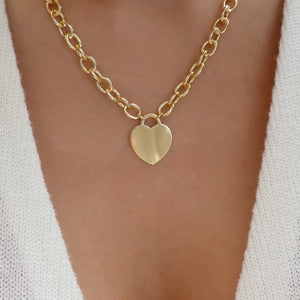 Jasmine Heart Necklace