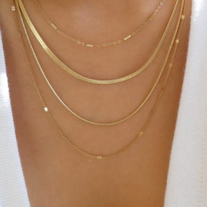 Matte Simple Chain Necklace
