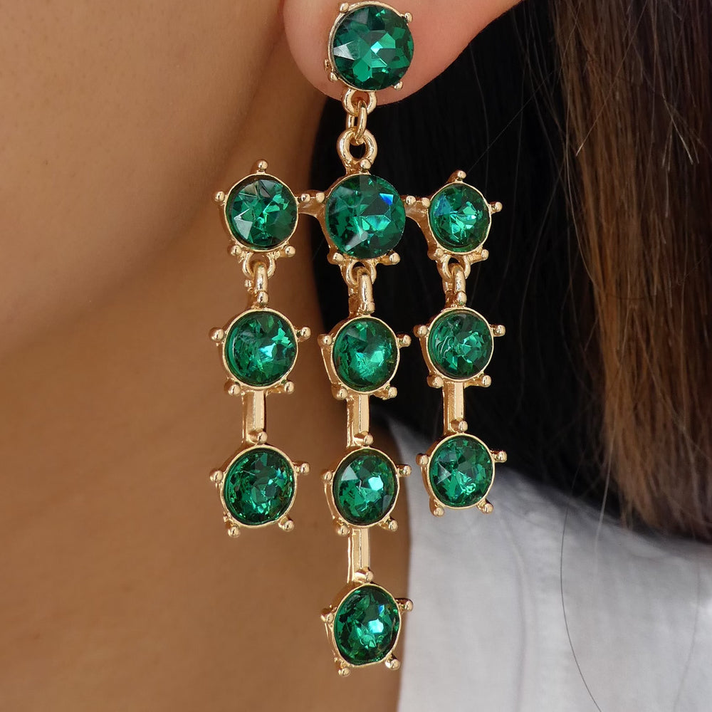 Emerald June Earrings
