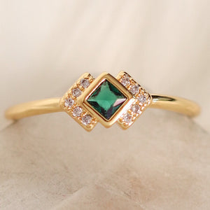 Emerald Karen Ring
