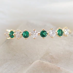 Emerald Conrad Ring