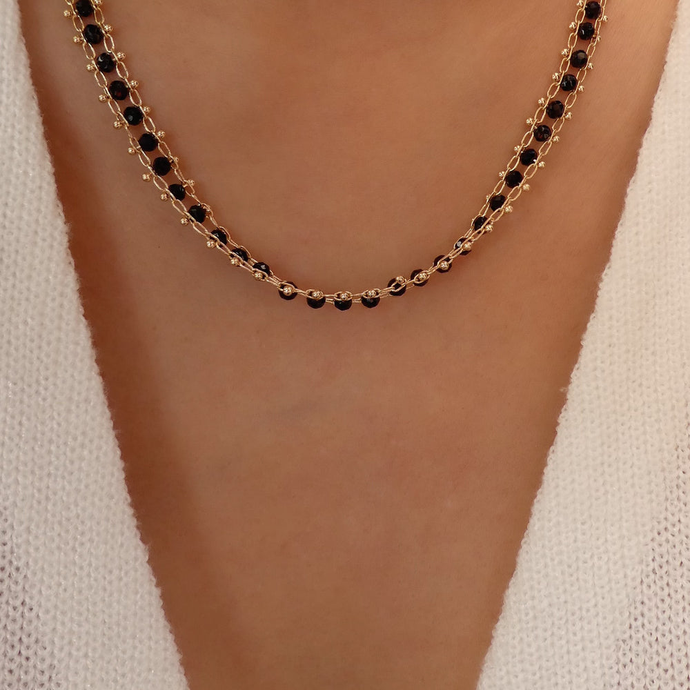 Black Danna Necklace
