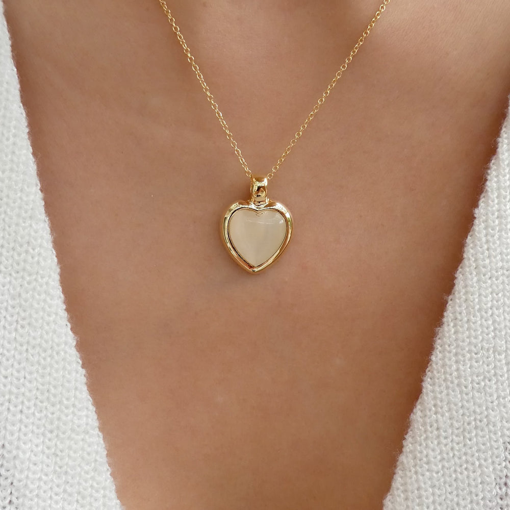 Enza Heart Necklace