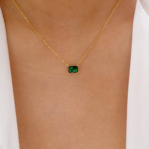 Crystal Fabiana Necklace (Emerald)