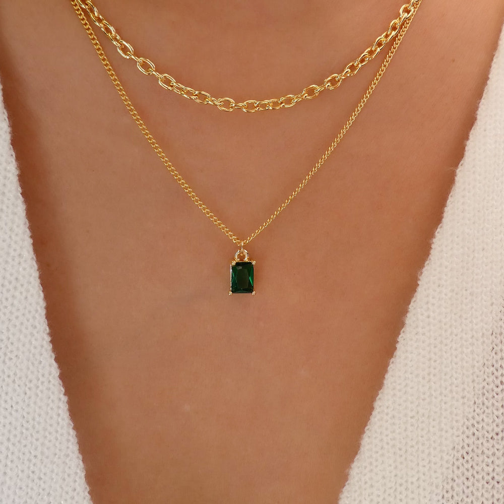 Emerald Val Necklace